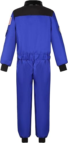 Miniatura 2 de Disfraz de astronauta para niños, overol espacial de la NASA para niños y niñas, disfraz espacial