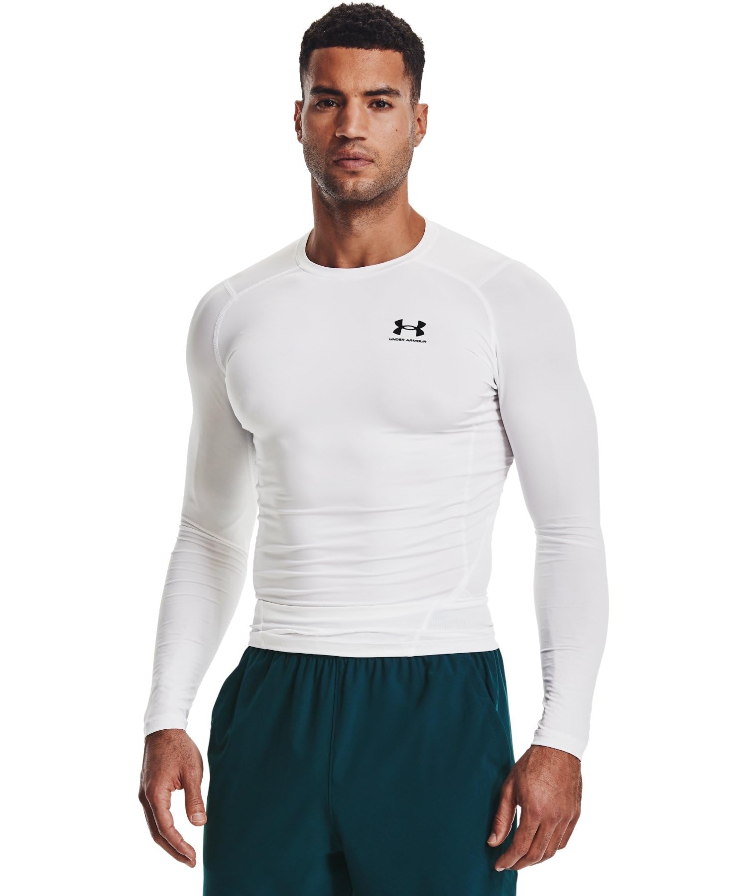 Under Armour Men's Training Base Layer UA HeatGear Armour Compression Long Sleeve Shirt