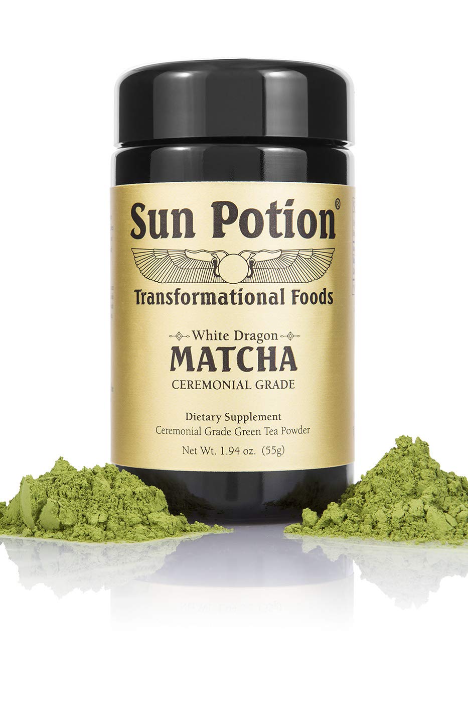 Sun Potion White Dragon Matcha - Ceremonial Grade Green Tea Powder 55g — view 4
