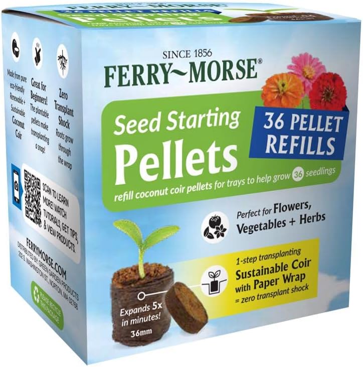 Ferry Morse Compressed Coir Pellet 36 pk