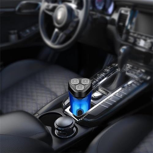 Miniatura 4 de Maquinilla de afeitar eléctrica para hombres, nueva actualización 2025, recargable, en seco, inalámbrica, impermeable, afeitadora facial portátil,