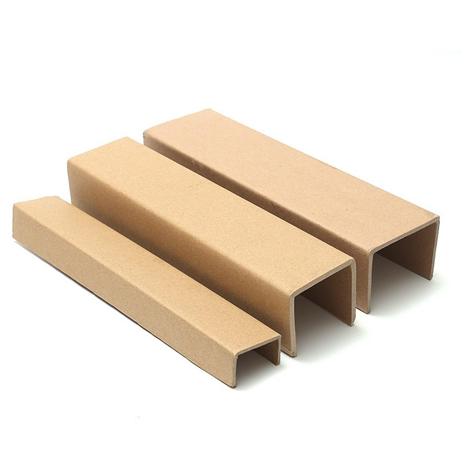 Wytrzymałe ochraniacze narożników UType do wysyłki i przeprowadzki, wzmocnione ochraniacze krawędzi kartonu VCorner (15 mm / 0,59 cala dł. 80 cm) idealne do ochrony palet i kartonów