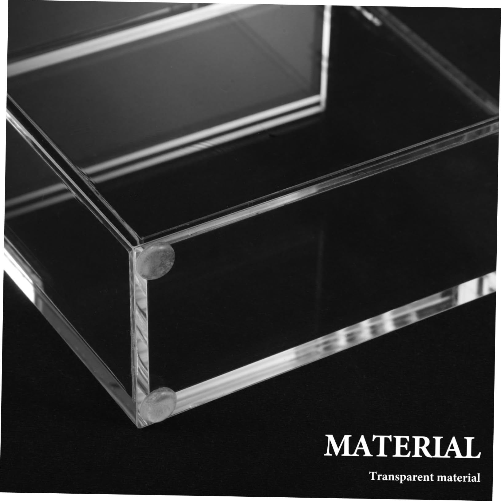 Kisangel Boîte De Rangement Transparent Pour Cartes à Jouer Boîte Magnétique Compatible Boosters Japonais Protège-cartes Et Organisateur Pour Collection De Jeux De Société