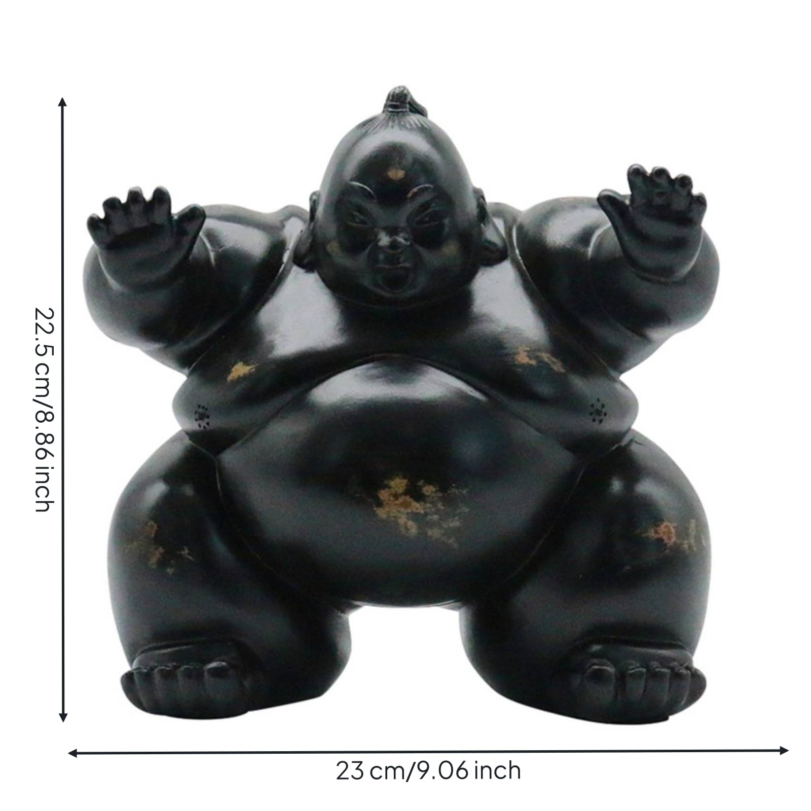 Baoblaze Escultura de Resina Figura de Japonés Estatua Decorativa Ornamento de Mesa Tacto Suave Hecha en Resina Adecuada para Escritorio Estantería Consola, Style to 4