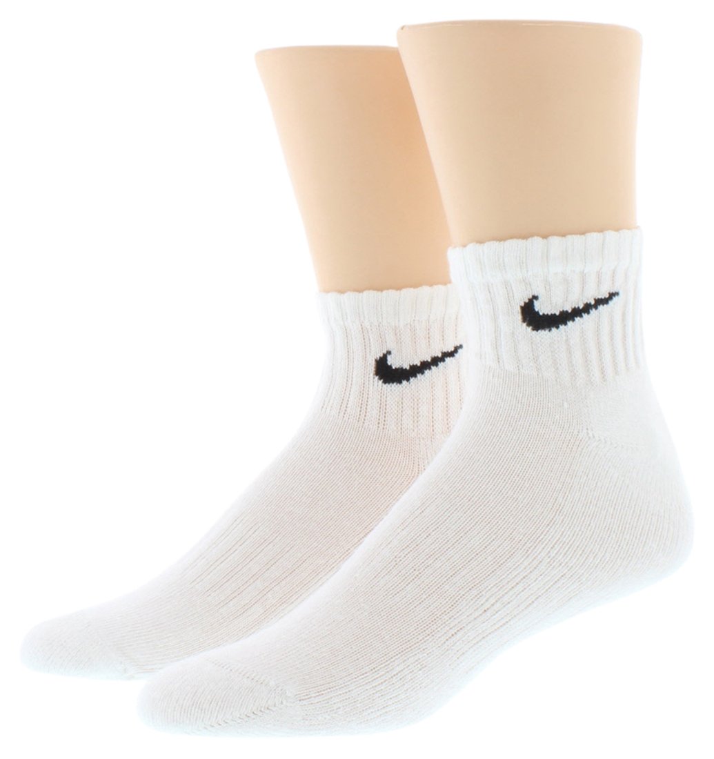 Nike6 Pacl Bag Cotton Quarter Socks Style: SX4439-101 Size: OS
