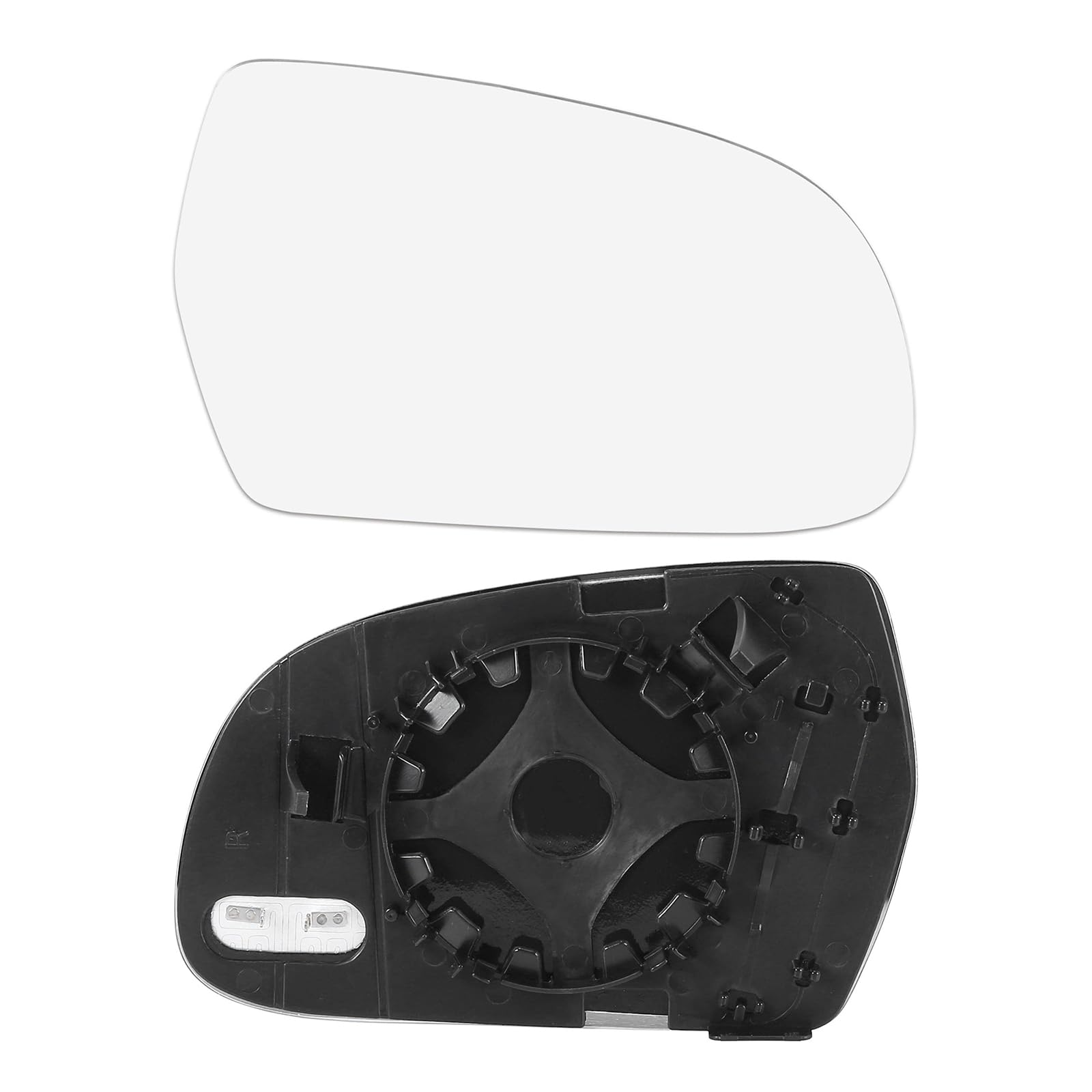 TOP-VIGOR 1-Pack Passenger Side Heated Mirror Compatible with Audi 2011-2013 AUDI A3, A3 QUATTRO, 2010-2016 AUDI A4, A4 QUATTRO, 2010-2017 AUDI A5, A5