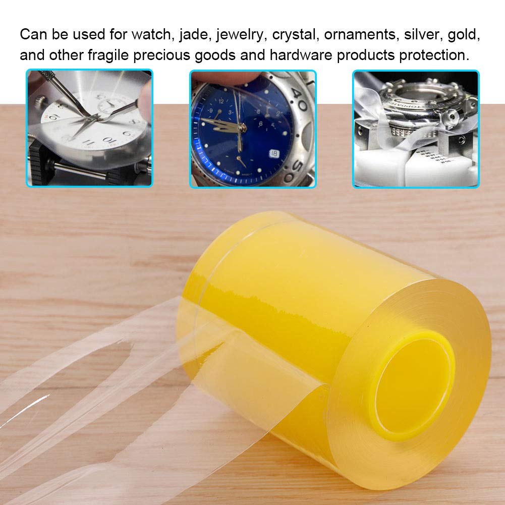 Film Protecteur en PVC Transparent de 8 cm de YUYTE pour Montre, Bijoux et Accessoires de Réparation de Bijoux - 1 Unité