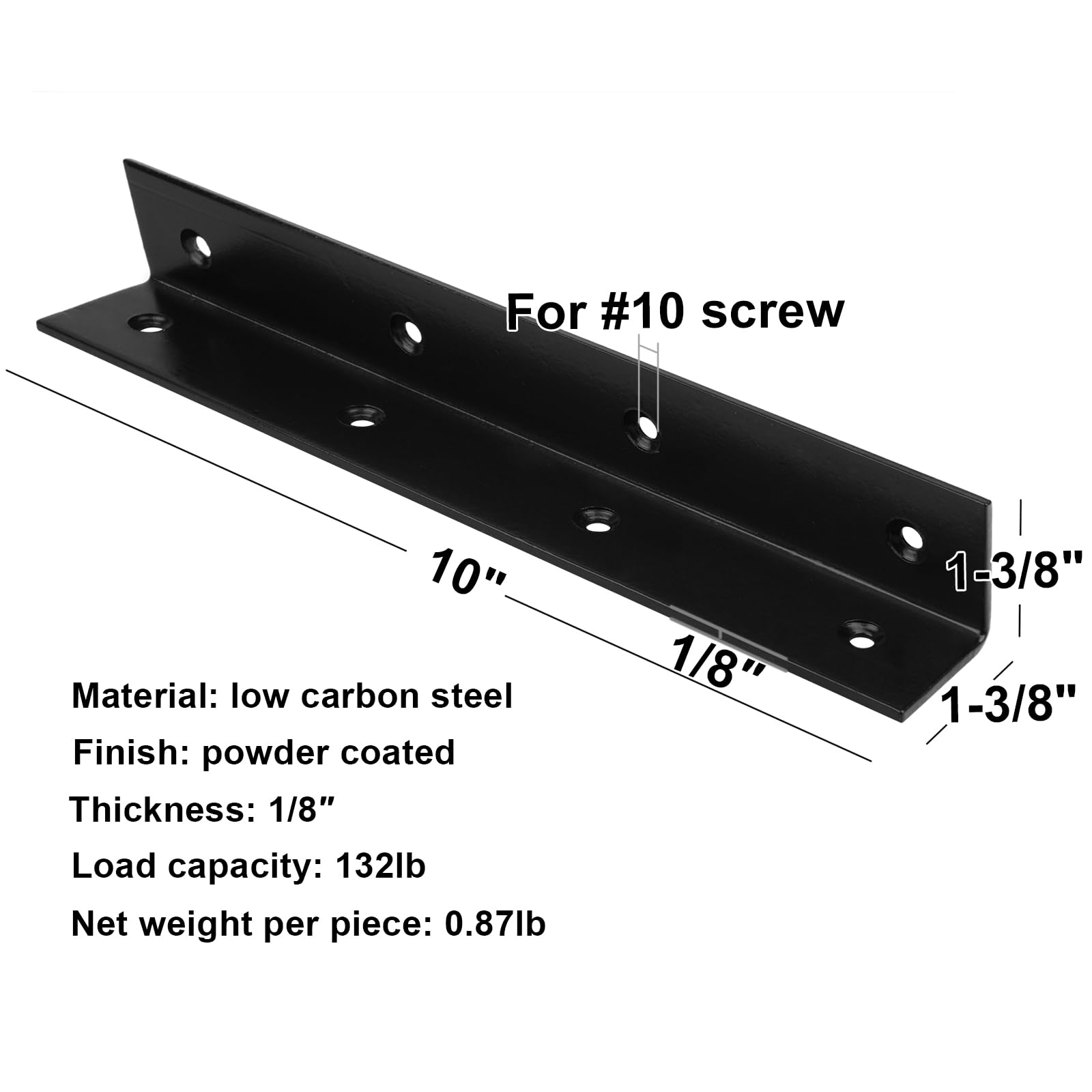 Stair Stringer L Brackets - 4 Pack -2