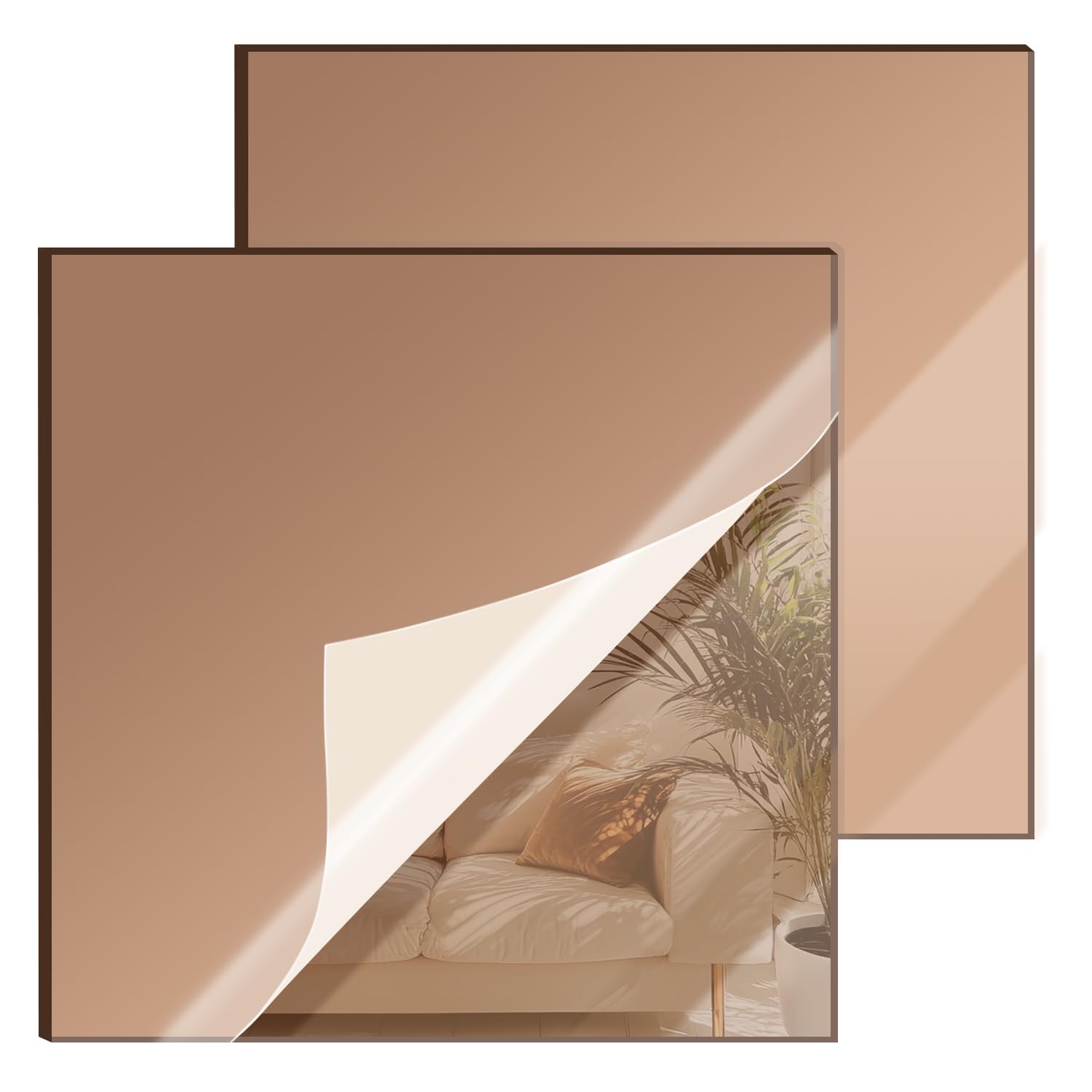 Gold Mirror Acrylic Sheets - DIY Crafts & Décor -12 Gold Mirror Acrylic Sheets - DIY Crafts & Décor -12