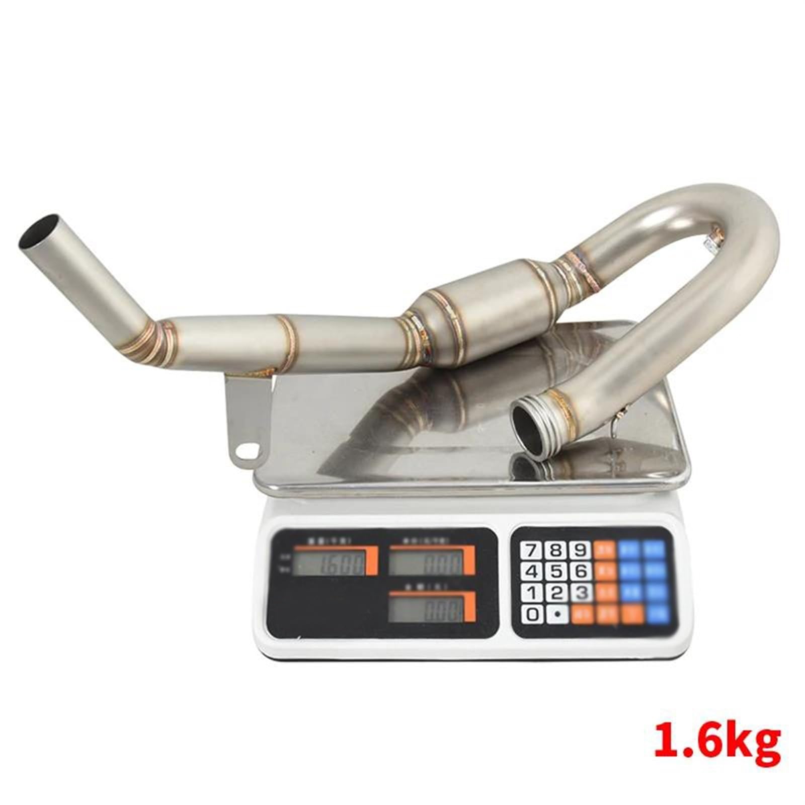 Tubo di Collegamento Anteriore per Scarico Moto con Catalizzatore per Silenziatore di Collegamento per HUSQVARNATC 250 2017-2018
