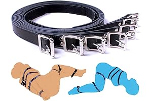Body Combination Restraint, Leather, 7 PCS