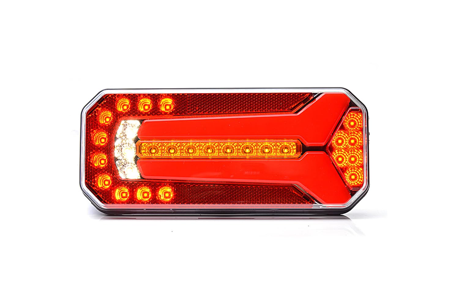 Luz LED trasera para camiones, coches, caravanas, remolques, lámparas, 12 V-24 V, 1111 L/P