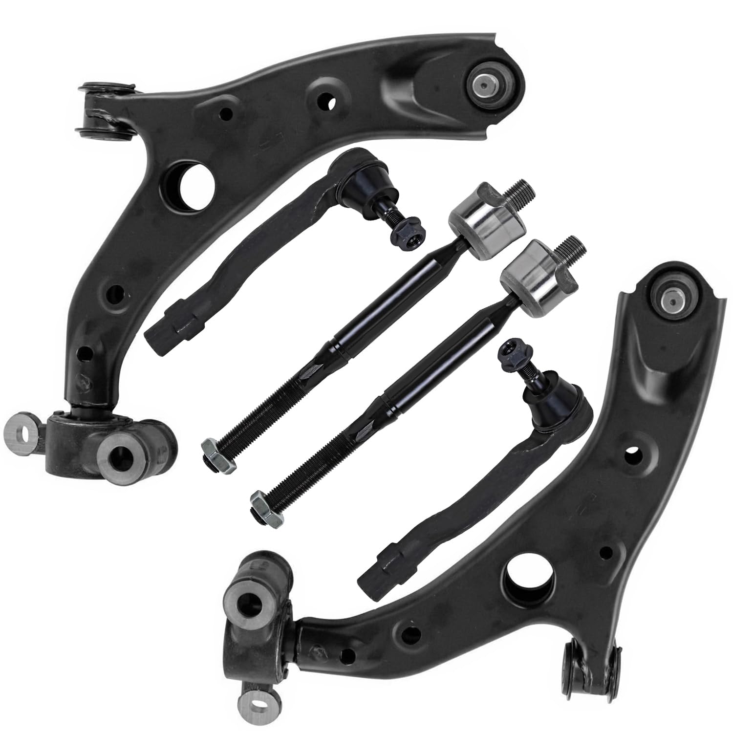 Detroit Axle - 6pc Front End Suspension Kit for 2014-2018 Mazda 3, 3 Sport