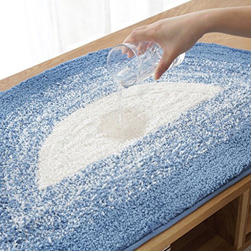 Alfombra absorbente semicircular con base antideslizante 4