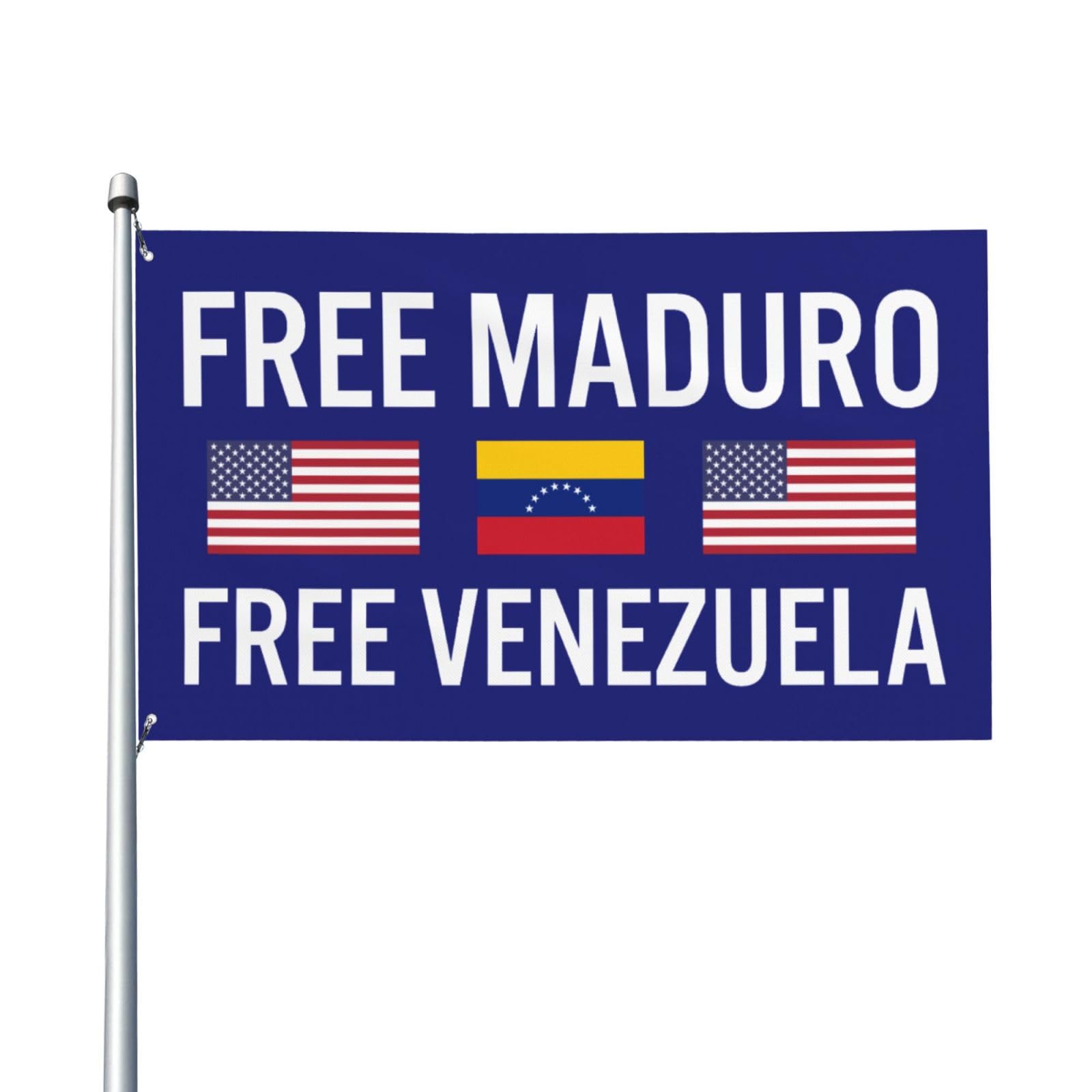 Free Maduro Free Venezuela Flag 3x5 Ft Flags For Home Garden Yard Decor