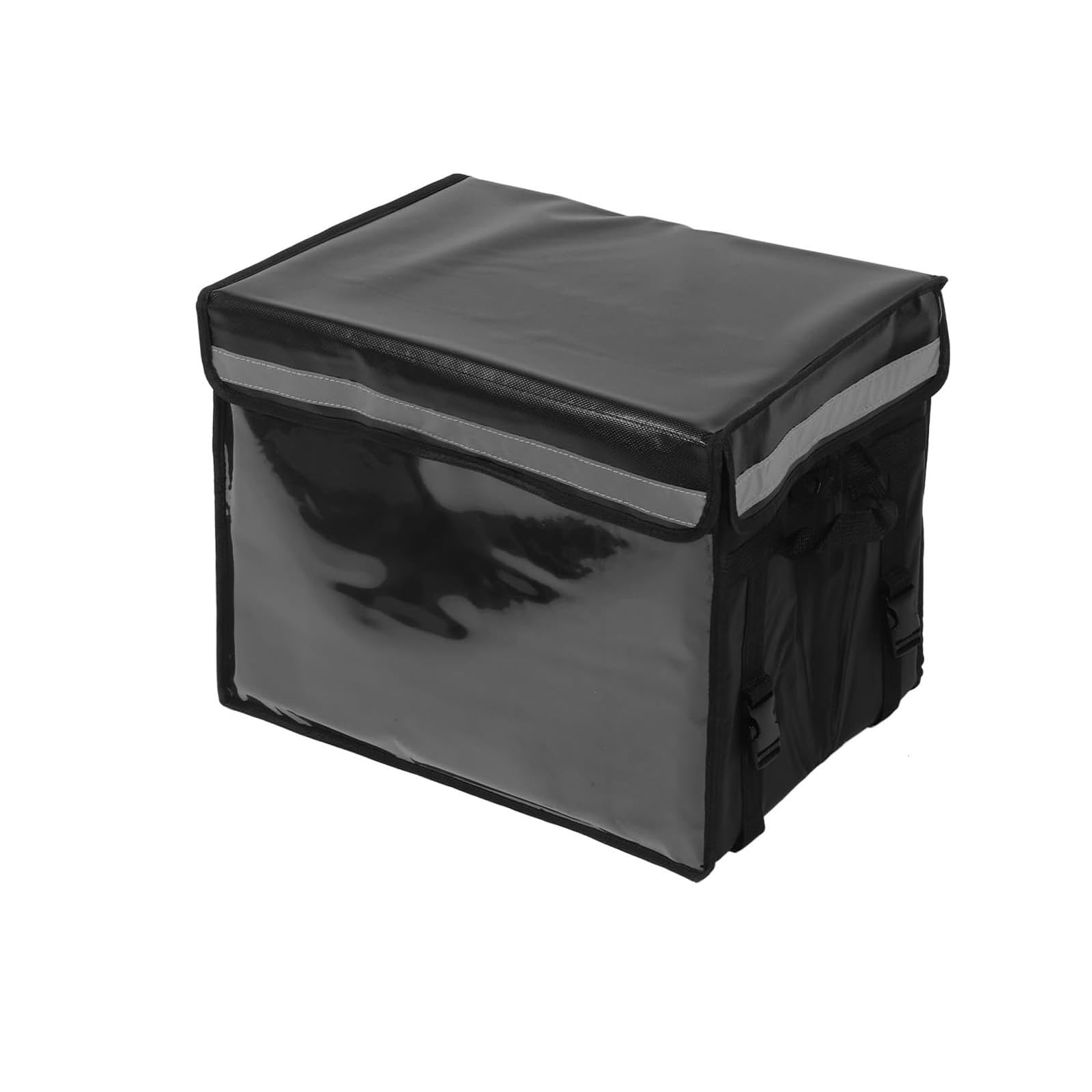 Isolierte Lebensmittel-Liefertasche, Oxford-Stoff-EPS-Lebensmittel-Isoliertasche, Reißverschluss oben, wasserdicht, großes Fassungsvermögen, isolierte Einkaufstasche für (80L)