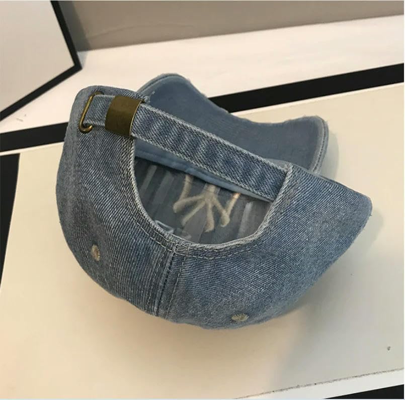 Gorra baseball vintage unisex ajuste único azul claro miniatura 6