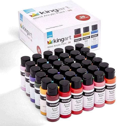 KINGART Kit de boceto y dibujo, juego de 43