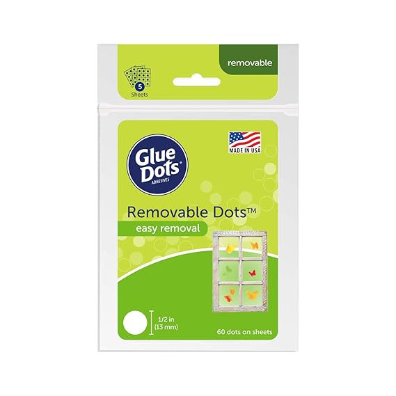 Glue Dots Removable Sheets Amazon.in Home & Kitchen