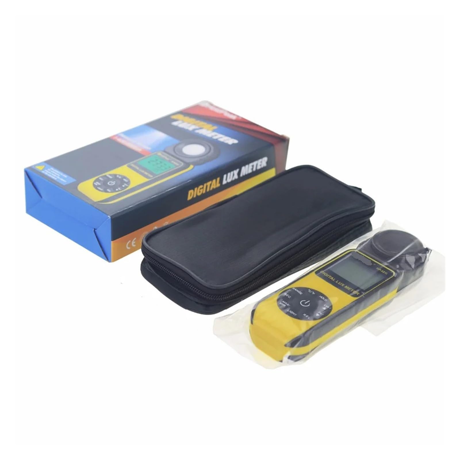 Illuminometro digitale portatile LUX Meter 3000.000 LUX/FC Selezione Luxmetro digitale ad alta precisione -881E