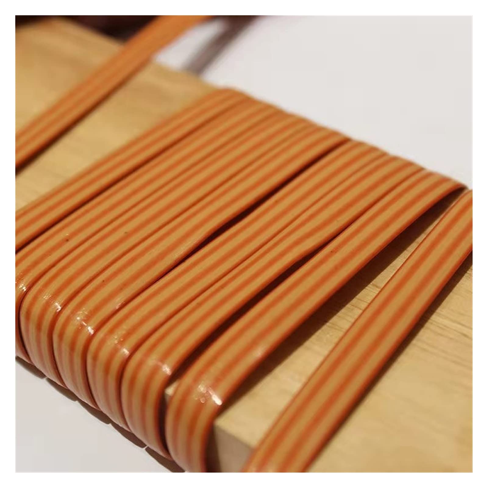 MoreiH Plastic Woven Rattan Wicker Repair Material,8Mm Rattan Weaving Material, for Woven Storage Baskets/J/8Mm