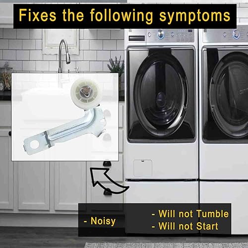 Miniatura 6 de Seentech W10547292 Polea tensora de secadora - Pieza de repuesto compatible con secadores Whirlpool, Admiral, Estate, Inglis, Kenmore - Reemplaza: