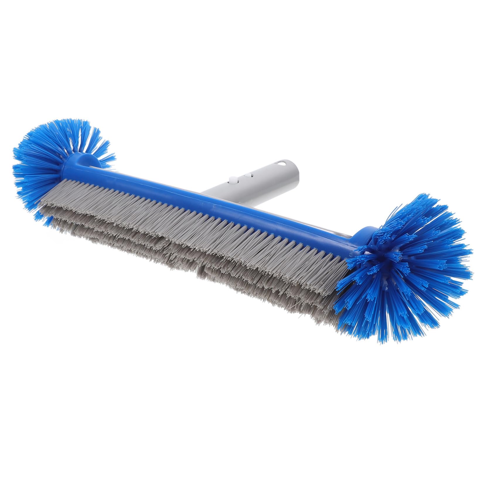 Abaodam Cepillo de Nylon y con de Aluminio de Azul Piscina Cerdas Cabezal Aplicación Limpiar Fácil Operación Versátil para Paredes y Suelos