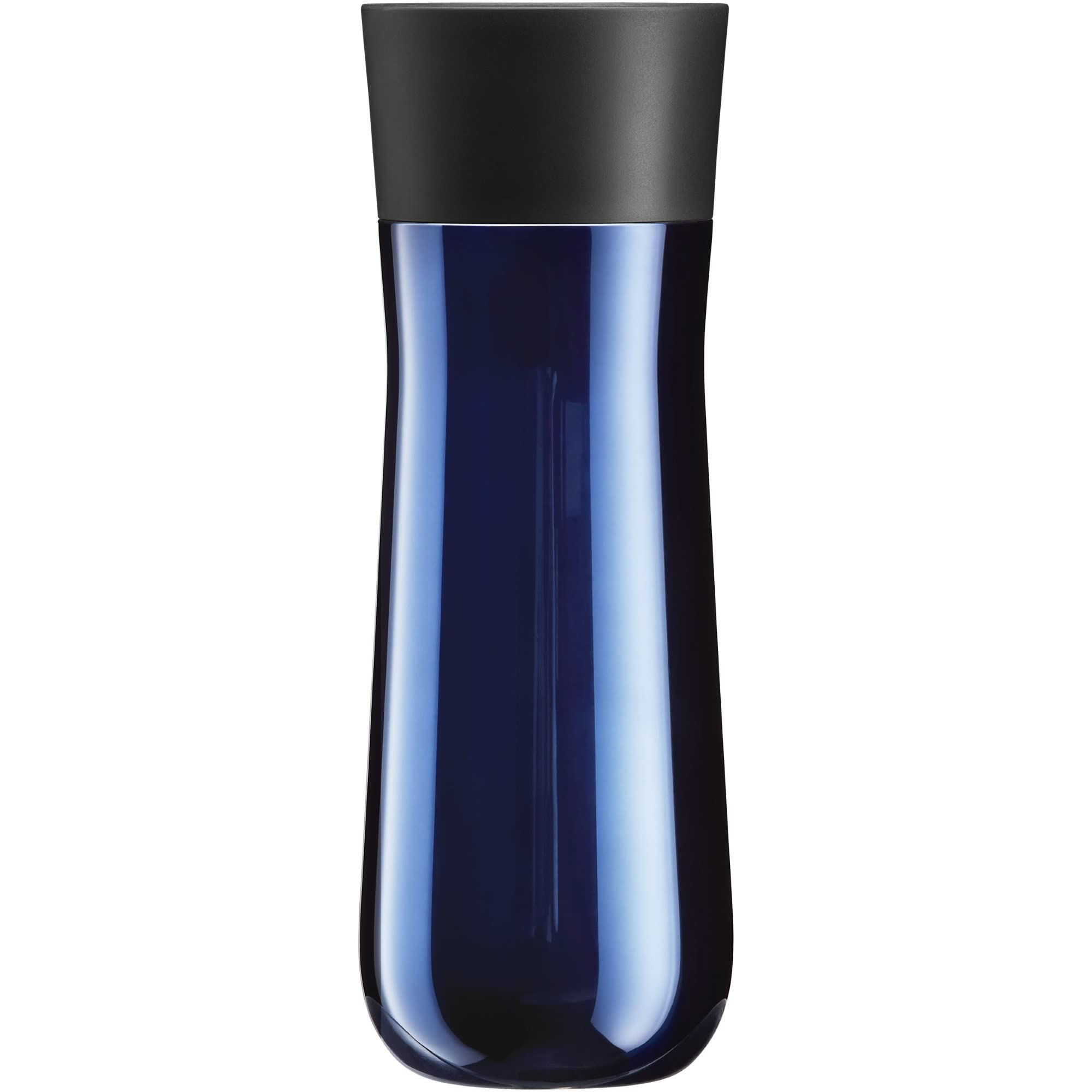 WMF Impulse kubek termiczny 350 ml, kubek termiczny z automatycznym zamknięciem, otwór do picia 360°, utrzymuje napoje gorące przez 8 h/zimne przez 12 h, niebieski
