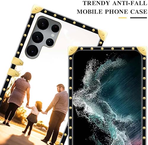 Miniatura 5 de Funda personalizada compatible con Samsung Galaxy S22 Ultra, diseño de fotos DIY S22 Ultra para niñas, TPU suave a prueba de golpes, parte trasera
