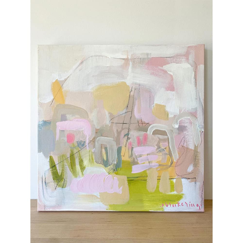 Peinture à l'huile sur toile une création artistique faite main pleine d'émotions