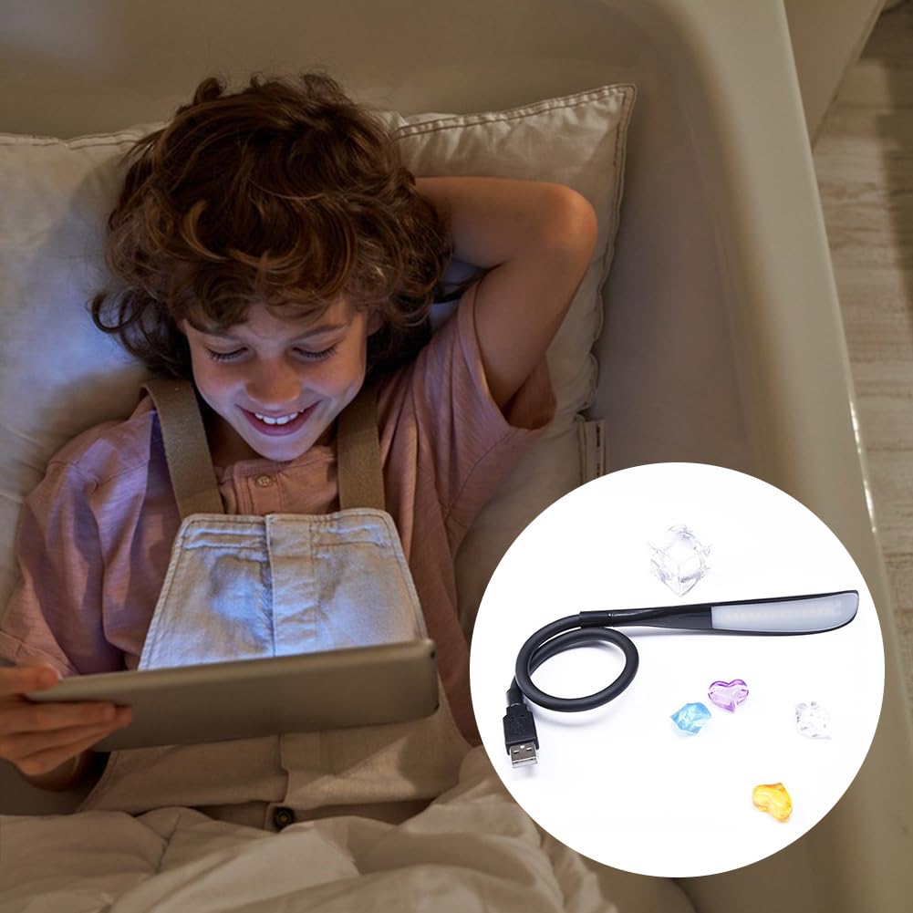 USB LED Leselampe Mit Schwanenhals – Flexibel, Dimmbar, Mini, Für Laptop, Powerbank & Co., Von Cerioll