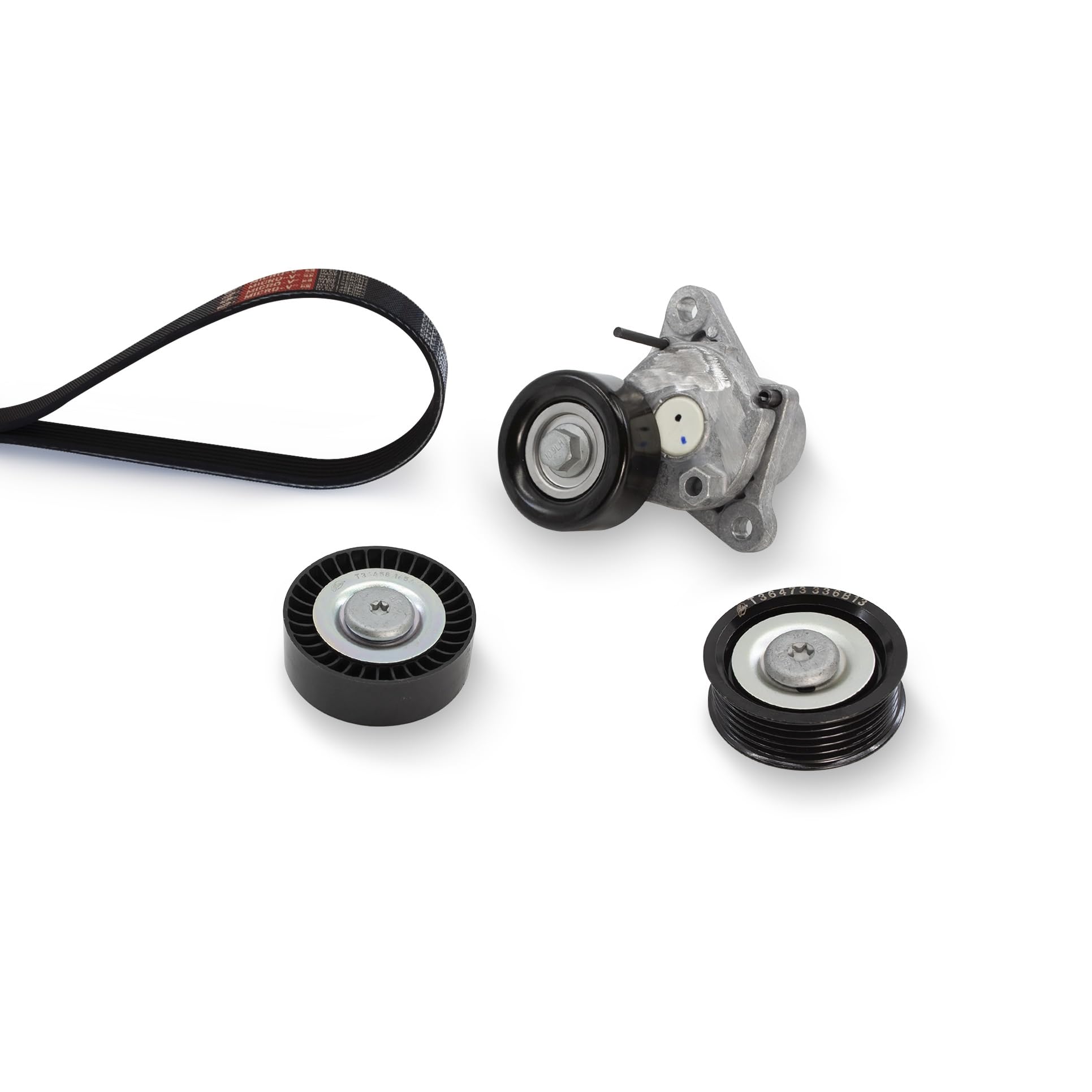 GATES Kit Cinghie Poly-V K025PK1810 Gomma Compatibilità con HYUNDAI Tucson TL, TLE, KIA Sportage QL, QLE | Compatibile con: HYUNDAI ACCENT IV, ACCENT IV Stufenheck, ELANTRA IV Stufenheck, ELANTRA VI Stufenheck, i20 ACTIVE, i20 I