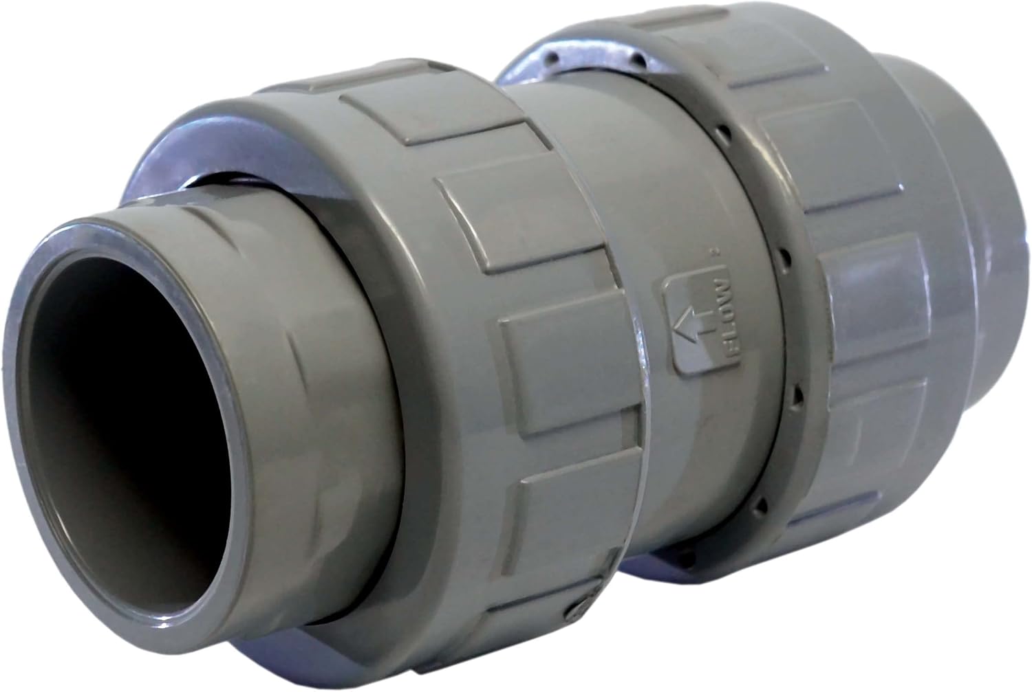 American Valve 1 in Schedule 80 CPVC True Union Ball Check Valve