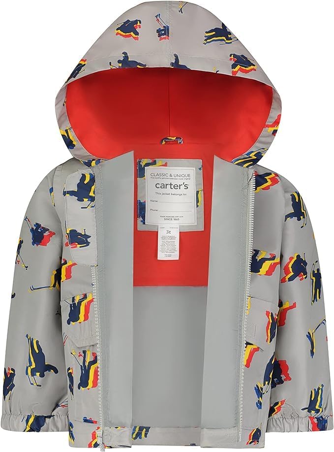 Carter’s Boys’ Jersey Lined Perfect Rain Lightweight Jacket