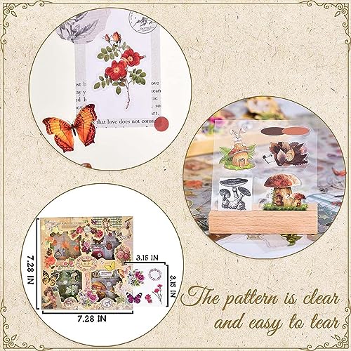 Miniatura 6 de 510 Pcs 100 Hojas Pegatinas Scrapbooking Pegatinas Bullet Journal Stickers Scrapbooking Para Material De Scrapbooking Bullet Journal Etc