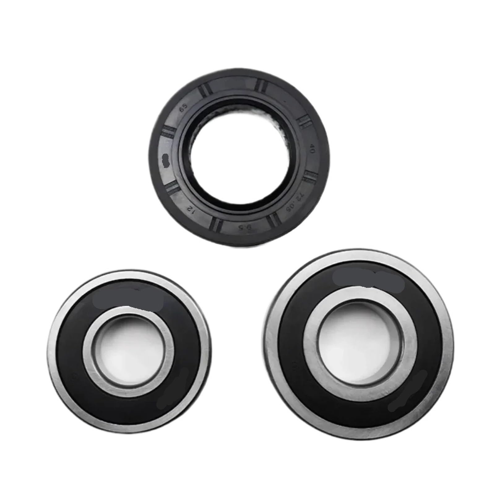 HIZON 0020600157-A 6305RS 6306RS 340 Kit de rodamientos con Sello de Aceite, Compatible con Haier, Piezas de Repuesto for Lavadora | Funciona silenciosamente y sin problemas, con una gran capacidad de carga.
