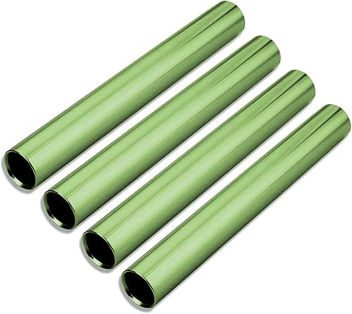 Bastones de relé de campo de pista de aluminio, equipos de carreras para correr equipo de carreras, adecuado para deportes al aire libre práctica