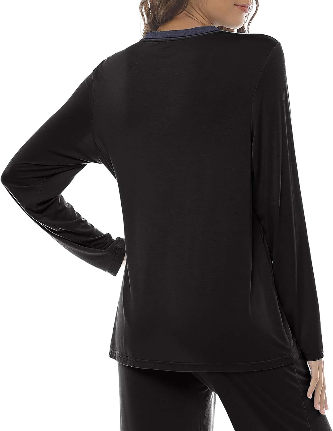 Ladies long sleeve pajama tops Clearance