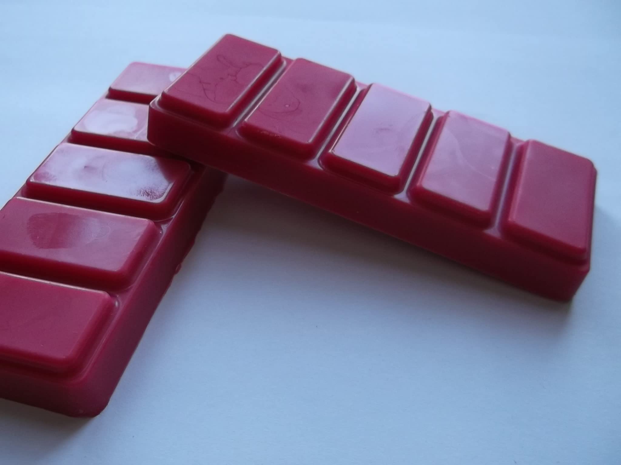 Handmade 50g Scented Fragrance Natural Soy Wax Bar Melts 5 Cell Snap Melt Bars (Rhubarb & Rose, 1 Bar)