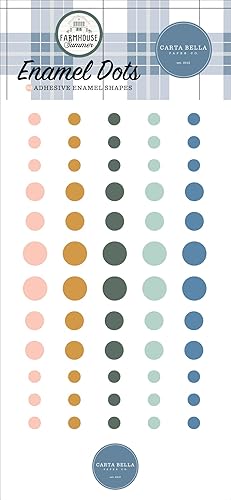 Miniatura 6 de Carta Bella Farmhouse Summer - Paquete de tarjetas de coleccionista con almohadilla de papel mega de 6 x 6, sólidos a juego, aglomerado, calcomanías