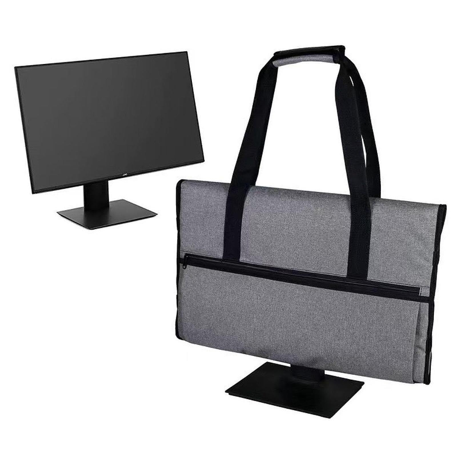 Reise-Tragetasche, Monitortasche, 34-Zoll-Computer, leicht, für unterwegs, professionelles Zubehör für Gepäck, Business, Schule, Büro, Grau