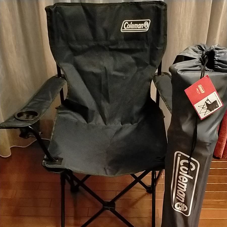 Amazon.co.jp: コールマンアームチェア 2脚セット ネイビー色 : ホーム  