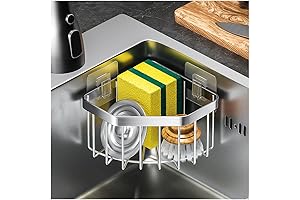 No-Drill Corner Storage Rack: Maximize Shower Space