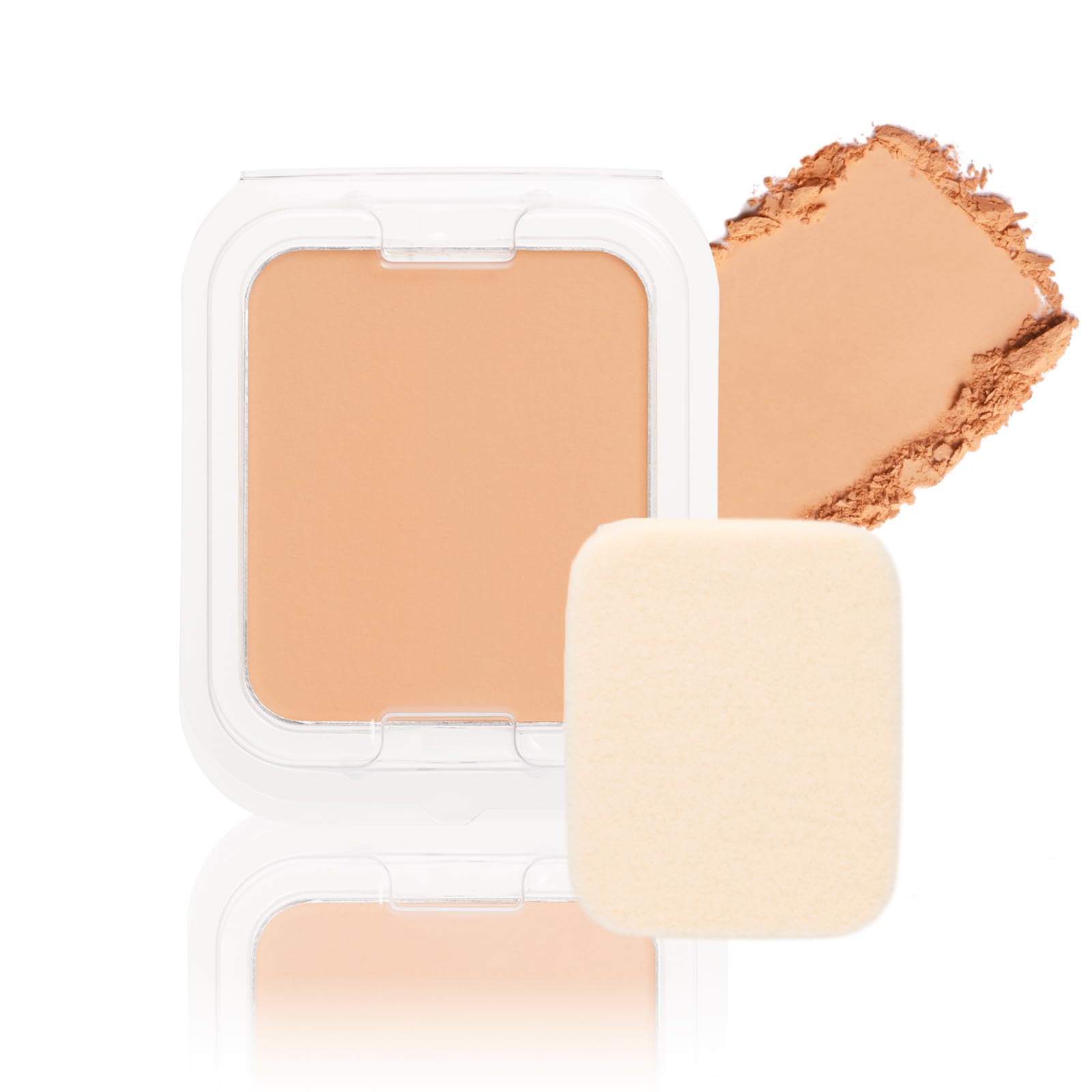 ETVOS Timeless Foggy Mineral Foundation Refill (with Puff) #Natural SPF50+ PA++++ 0.35 oz (10 g) : Beauty
