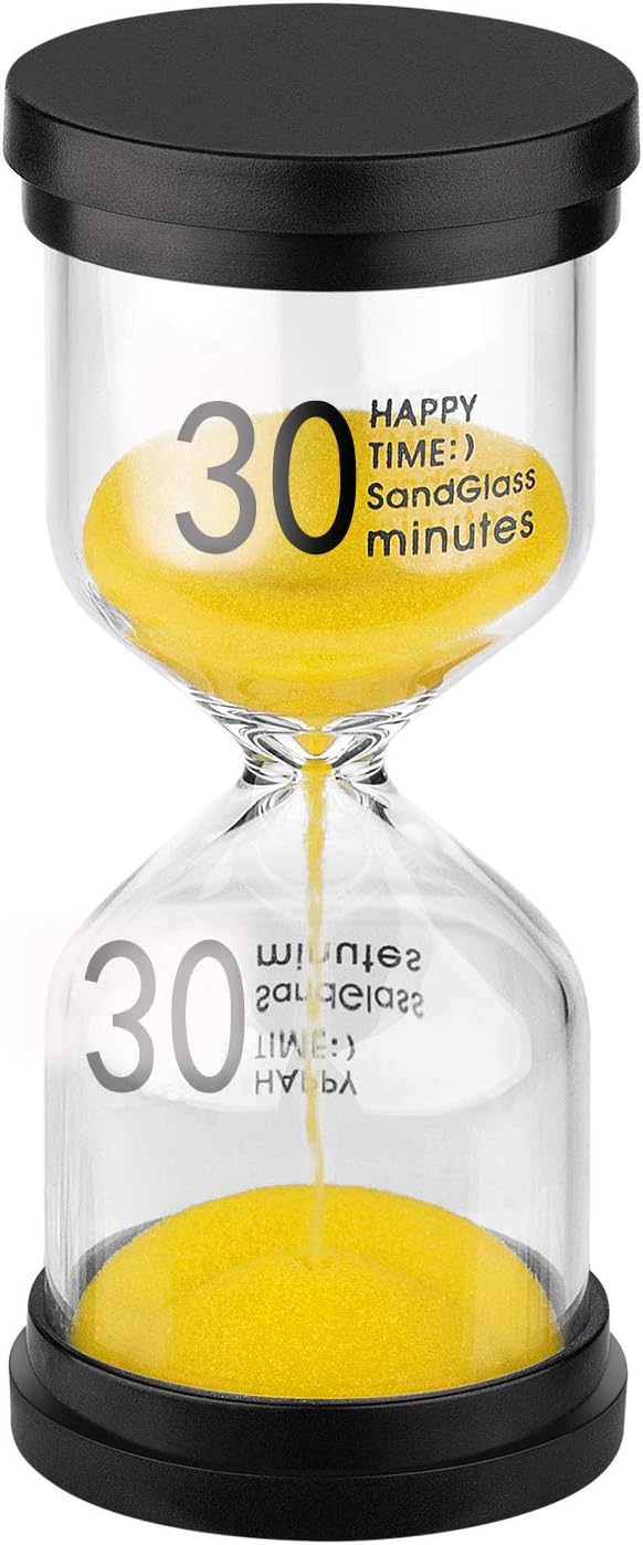 Buy KSMA Sand Timer 30 Minute Hourglass Timer,Colorful Sandglass Timer