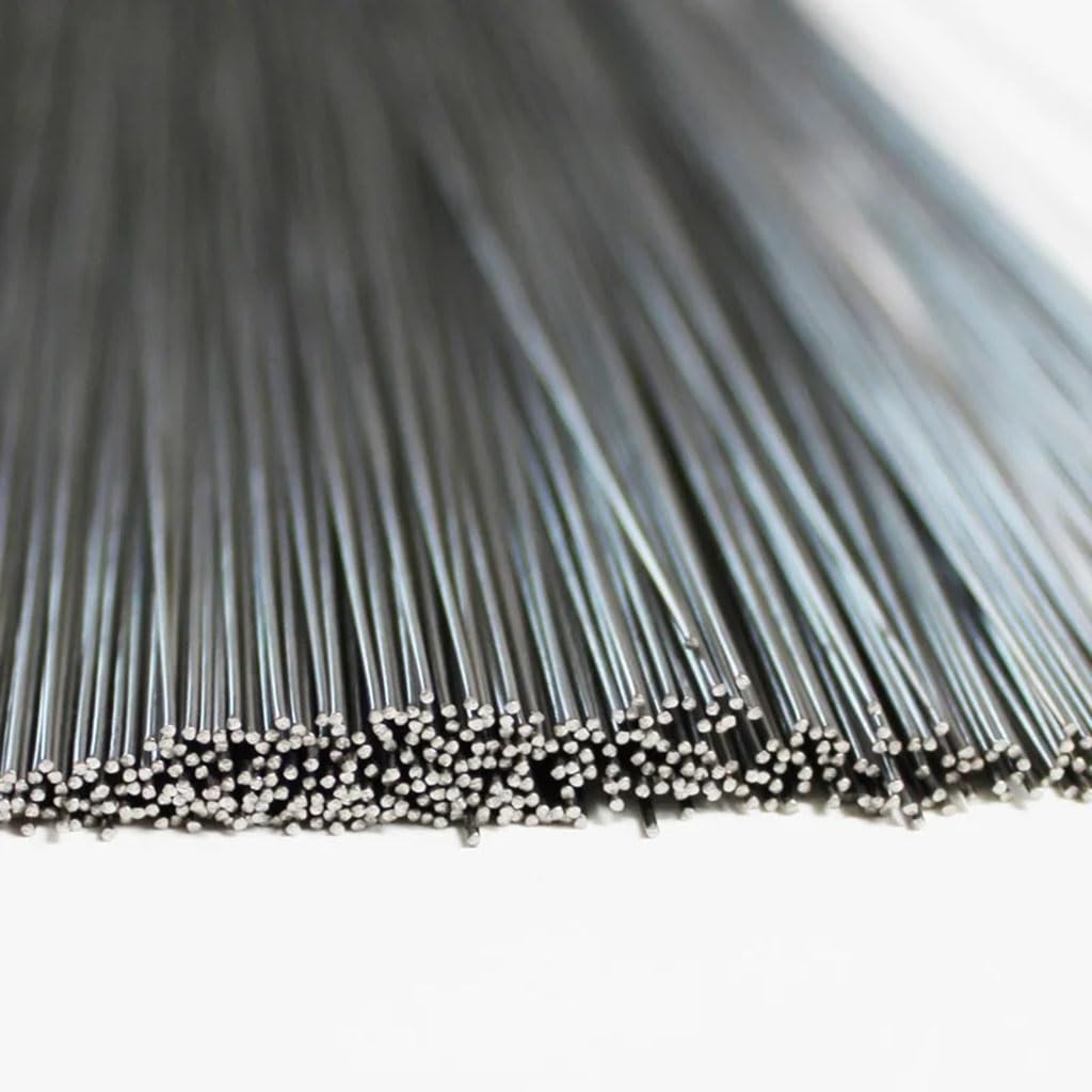 Lot de 10 tiges droites en acier inoxydable 304 de 1 m à 2 mm, idéales for les projets de bricolage et d'artisanat.(2x1000mm)