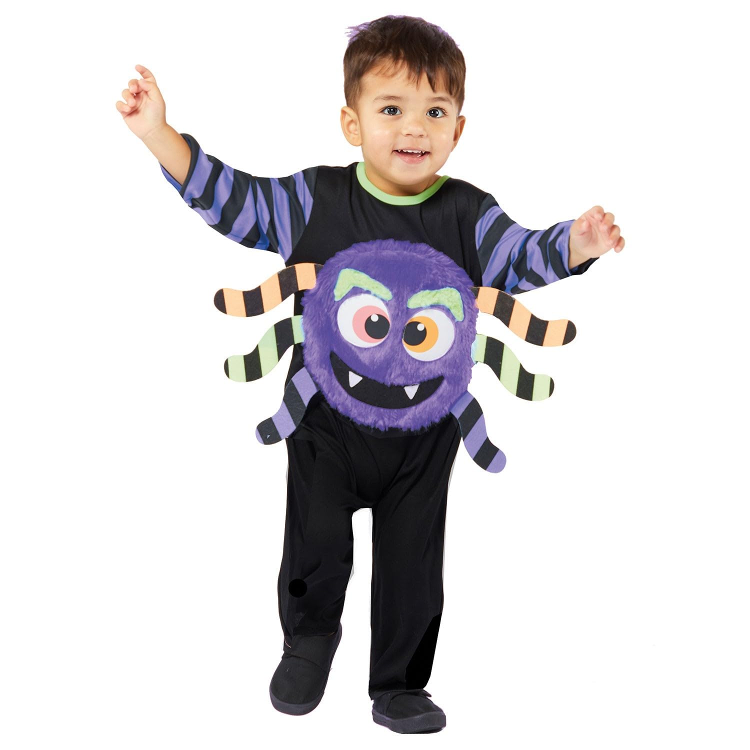 Amscan 9914763 Child Toddler Little Purple Spider Fancy Dress Halloween Costume Kids Outfit (6-12 Months)