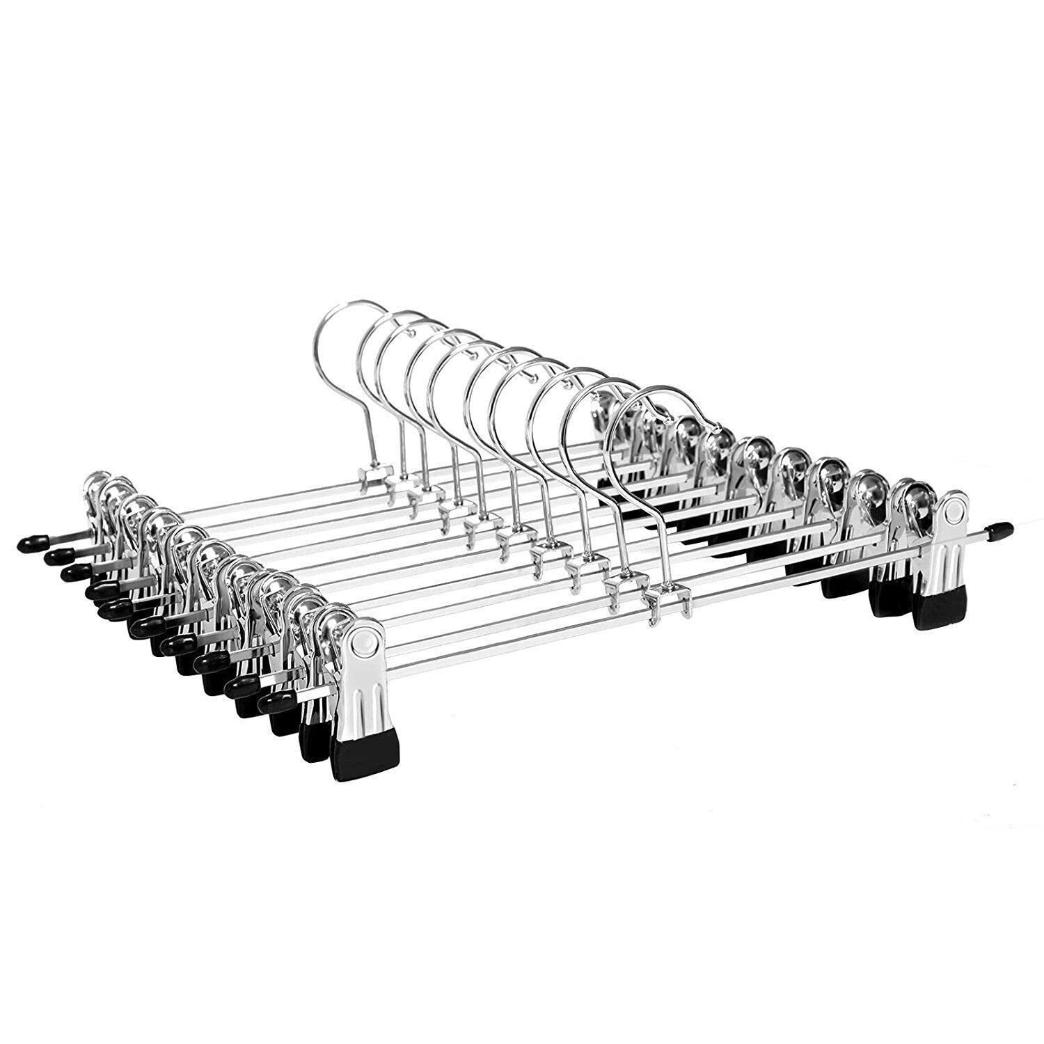 10 Pcs Strong Chrome Stainless Steel Adjustable Coat