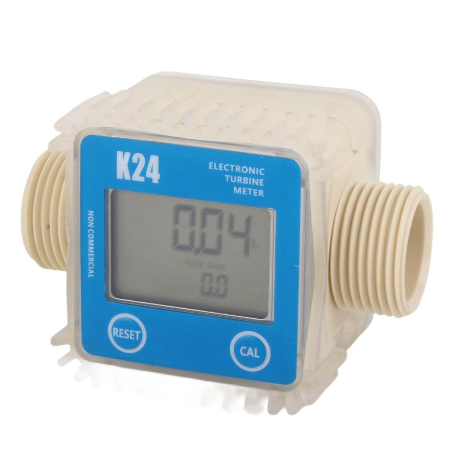 Pressímetro, presión digital Medidor de flujo Digital K24 LCD for gasolina, aceite combustible, agua, queroseno