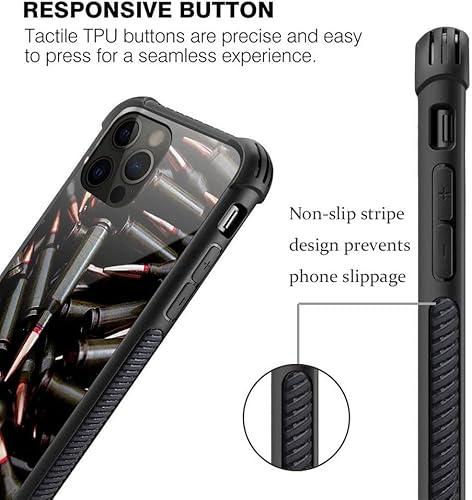 Vista 66 de Funda para iPhone 13 - Nebula Wolf vidrio templado trasero y silicona suave TPU Shock funda protectora Lobo de Nebula.